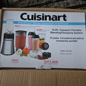 Cuisinart SmartPower Blender System - Silver and Black 15 Pc Set.